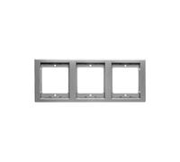 Berker K.1/K.5 Triple Frame Vertical Steel Berker K.5 13337004