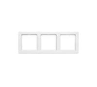 Berker Q.1 Triple Frame Horizontal/Vertical Snow White 10136089