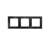 Hager q.3 - Frame 3 Elements Anthracite Velour