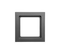 Berker Q.3 Single Frame Charcoal, Velvet 10116096