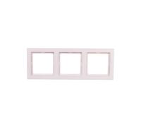 Berker Q.3 Triple Frame White, Velvet 10136099