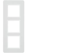 Berker Q.7 Frame Triple White Velvet Q.1/Q.3/Q.7 10136189