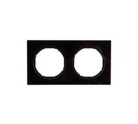Berker R.3 Frame Double Glass, Black 10122216