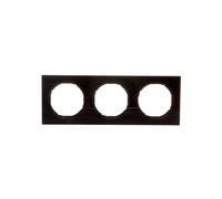 Berker R.3 Triple Frame Black 10132245