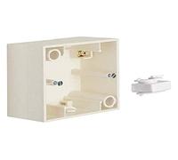 Berker S1 AP housing 10418982, 1-fold, Glossy White.