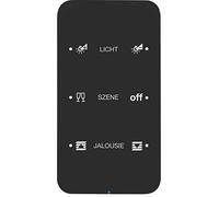 Berker Touch Sensor Comfort Configured Keyboard, 3 Phases, Berker R.1 Hager Series, Black