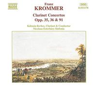 Berkes N. – Krommer: Clarinet Concertos Opp. 35, 36 & 91 – CD – Naxos