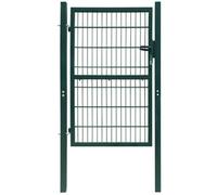 Berkfield 2D Fence Gate (Single) Green 106 X 190 Cm