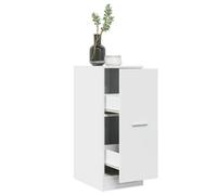 Berkfield Apothecary Cabinet White 30X41X77.5 Cm Engineered Wood