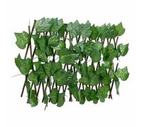 Berkfield Artificial Grape Leaf Trellis Expandable Green 180X20 Cm