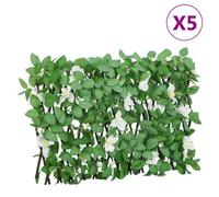 Berkfield Artificial Ivy Trellis Expandable Green 5 Pcs 180X30 Cm