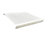 Berkfield Awning Top Sunshade Canvas Cream 4X3M (Frame Not Included)
