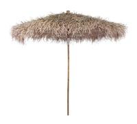 Berkfield Bamboo Parasol With Banana Leaf Roof 210 Cm