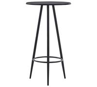 Berkfield Bar Table Black 60X107.5 Cm Mdf