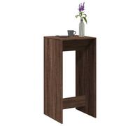 Berkfield Bar Table Brown Oak 51X50X103.5 Cm Engineered Wood