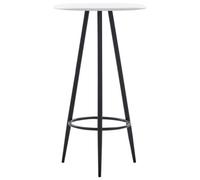 Berkfield Bar Table White 60X107.5 Cm Mdf