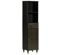 Berkfield Bathroom Cabinet 38X33X160 Cm Solid Wood Mango