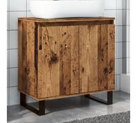 Berkfield Bathroom Cabinet Old Wood 58X33X60 Cm Engineered Wood