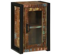 Berkfield Bathroom Wall Cabinet Multicolour 40X30X60 Cm Solid Wood Reclaimed
