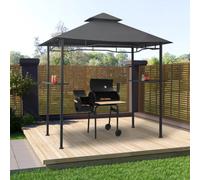 Berkfield Bbq Gazebo 240X150X255 Cm Anthracite Steel