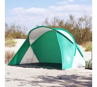 Berkfield Beach Tent 2-Person Sea Green Pop-Up Waterproof