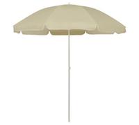 Berkfield Beach Umbrella Sand Yellow 240 Cm