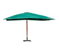 Berkfield Beautiful Floating Parasol Melia 300 X 400 Cm Green