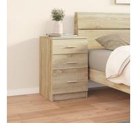 Berkfield Bed Cabinet Sonoma Oak 40X40X63 Cm Engineered Wood
