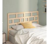 Berkfield Bed Headboard 126X4X100 Cm Solid Wood Pine
