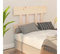 Berkfield Bed Headboard 93.5X3X81 Cm Solid Wood Pine