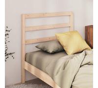 Berkfield Bed Headboard 95X4X100 Cm Solid Wood Pine