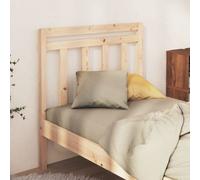 Berkfield Bed Headboard 95X4X100 Cm Solid Wood Pine