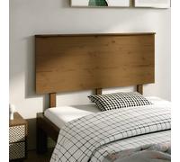 Berkfield Bed Headboard Honey Brown 139X6X82.5 Cm Solid Wood Pine