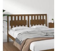 Berkfield Bed Headboard Honey Brown 155.5X4X100 Cm Solid Wood Pine