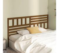 Berkfield Bed Headboard Honey Brown 206X4X100 Cm Solid Wood Pine