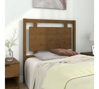 Berkfield Bed Headboard Honey Brown 95.5X4X100 Cm Solid Pine Wood