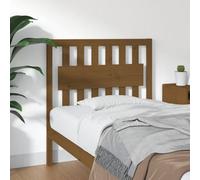 Berkfield Bed Headboard Honey Brown 95.5X4X100 Cm Solid Wood Pine