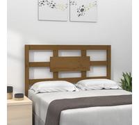 Berkfield Bed Headboard Honey Brown 95.5X4X100 Cm Solid Wood Pine