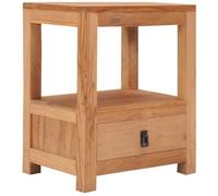 Berkfield Bedside Cabinet 40X30X50 Cm Solid Teak Wood