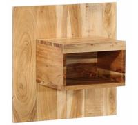 Berkfield Bedside Cabinet 50X27X50 Cm Solid Wood Acacia