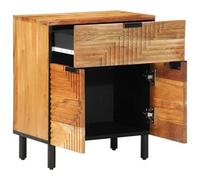 Berkfield Bedside Cabinet 50X33X60 Cm Solid Wood Acacia