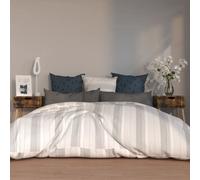 Berkfield Bedside Cabinets 2 Pcs Smoked Oak 40X40X56 Cm Engineered Wood