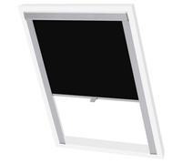 Berkfield Blackout Roller Blinds Black 104