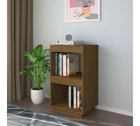 Berkfield Book Cabine Honey Brown 40X35X71 Cm Solid Pinewood