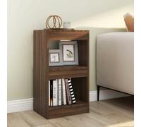 Berkfield Book Cabinet/room Divider Brown Oak 40X30X72 Cm