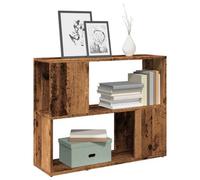 Berkfield Book Cabinet/room Divider Old Wood 80X24X63 Cm