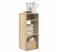 Berkfield Book Cabinet Sonoma Oak 34X31X80 Cm Engineered Wood