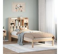 Berkfield Bookcase Bed Without Mattress 90X200 Cm Solid Wood Pine