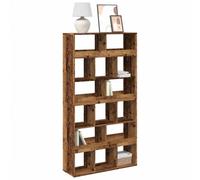 Berkfield Bookcase Old Wood 100X33X187.5 Cm Engineered Wood