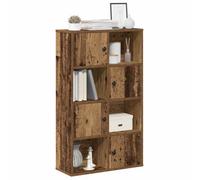 Berkfield Bookcase Old Wood 60X24X101.5 Cm Engineered Wood